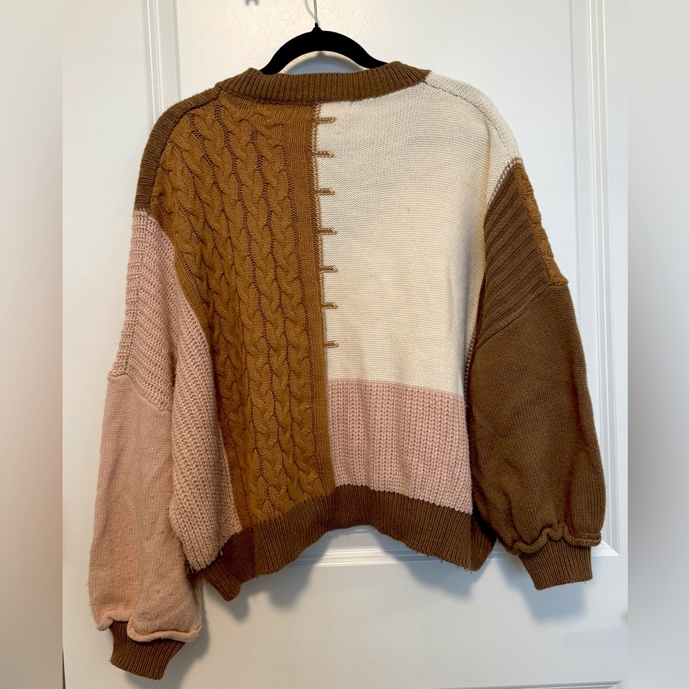 Altar’d State | Colorblock Knit Sweater